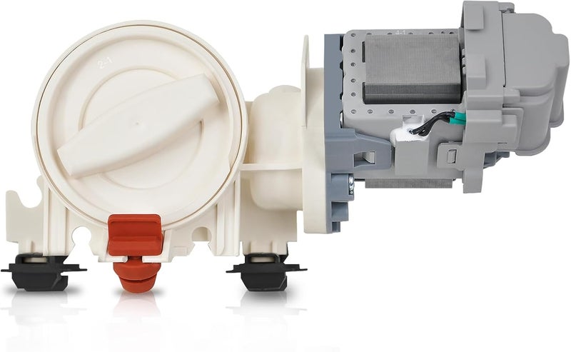 REEPLAR Upgraded 280187 8181684 Front Load Clothes Washer Drain Pump Filter Assembly, 120V 60Hz 0.70W 0.95A, 1200164 Drain Pump Compatible with Whirlpool Duet Maytag Epic Kenmore HE Front Load Washers - Image 1